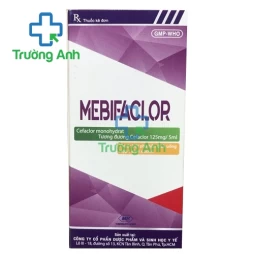 Mebifaclor 125mg/5ml Mebiphar - Thuốc điều trị nhiễm khuẩn hiệu quả