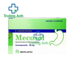 Mecosol 40mg - Thuốc điều trị viêm loét dạ dày, tá tràng hiệu quả