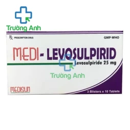 Medi-Levosulpirid 25mg - Thuốc hỗ trợ tiêu hóa hiệu quả