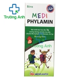 Medi Phylamin siro - Thuốc bổ giúp tăng cường sức khỏe hiệu quả