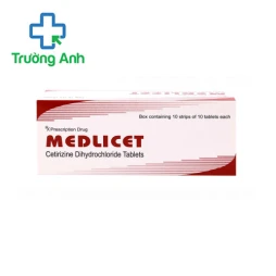 MEDLICET - Thuốc trị viêm mũi dị ứng của Ấn Độ