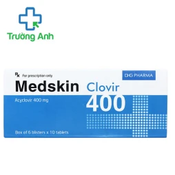 Medskin clovir 400 DHG Pharma - Thuốc điều trị nhiễm Herpes simplex