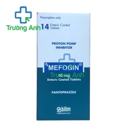 MEFOGIN 40mg - Thuốc điều trị loét dạ dày, tá tràng của Thổ Nhĩ Kỳ