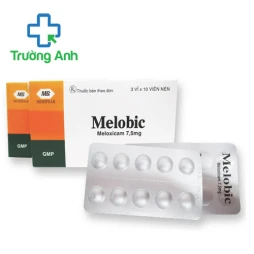 Melobic 7,5mg Mebiphar - Thuốc điều trị chống viêm hiệu quả