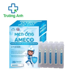 Men ống Ameco Vgas - Hỗ trợ bổ sung lợi khuẩn cân bằng hệ vi sinh đường ruột