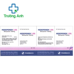 Meropenem 1g Pharbaco - Thuốc điều trị nhiễm khuẩn hiệu quả