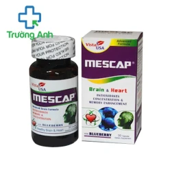 Mescap - Giúp bổ não, tăng cường lưu thông khí huyết hiệu quả