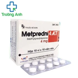 Metpredni 4 A.T - Thuốc chống viêm, ức chế hệ miễn dịch của An Thiên