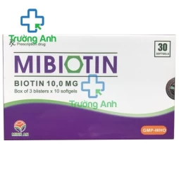 Mibiotin 10mg TW2 - Thuốc điều trị tình trạng thiếu vitamin nhóm B