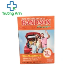 Miếng dán say xe Bandson hộp 10 miếng của Trung Quốc