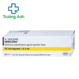 Mircera 50mcg/0.3ml - Thuốc điều trị thiếu máu hiệu quả do bệnh thận