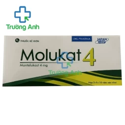 Molukat 4 DHG Pharma - Thuốc điều trị hen phế quản hiệu quả