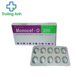 Monocef-o-200 - Thuốc điều trị nhiễm khuẩn hiệu quả của Ấn Độ