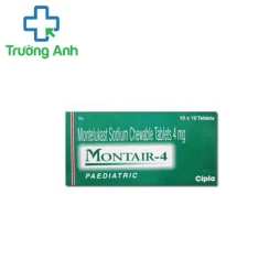 Montair 4mg Cipla - Thuốc điều trị hen phế quản hiểu quả của Ấn