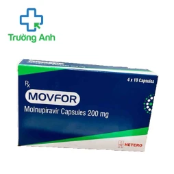 Movfor 200mg (Molnupiravir) Hetero - Thuốc điều trị Covid-19 hiệu quả