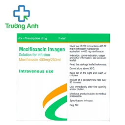 Moxifloxacin Invagen - Thuốc điều trị nhiễm khuẩn hiệu quả