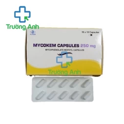 Mycokem capsules 250mg - Thuốc phòng ngừa đào thải khi nghép cơ quan hiệu quả