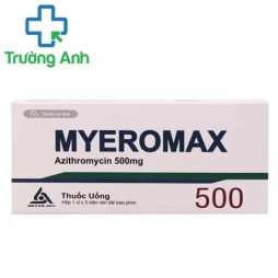 Myeromax 500mg - Thuốc kháng sinh điều trị nhiễm khuẩn hiệu quả