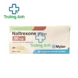 Naltrexone Mylan 50mg - Thuốc điều trị nghiện rượu hiệu quả