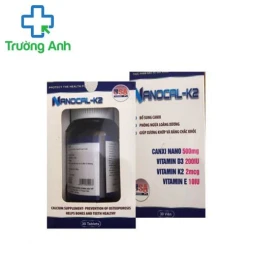 NANOCAL-K2 - TPCN giúp xương chắc khỏe hiệu quả của TRADIPHAR