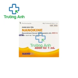 Nanokine 4000IU - Thuốc điều trị thiếu máu của Nanogen