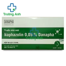 Naphazolin 0,05% Danapha (10ml) - Thuốc điều trị viêm mũi,viêm xoang hiệu quả