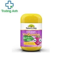 Kẹo dẻo vitamin và rau quả Nature's Way Kids Smart Vita Gummies Multi Vitamin + Vegies cho bé của Úc