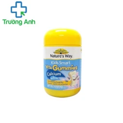 Kẹo dẻo Nature's Way Kids Smart Vita Gummies Calcium+Vitamin D3 cho bé của Úc