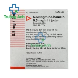 Neostigmine Hameln 0.5mg/ml - Thuốc điều trị mất trương lực ruột và bàng quan hiệu quả của Đức