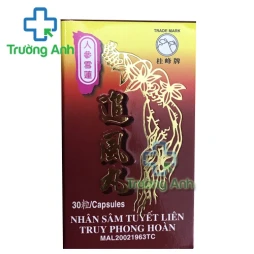 Nhân sâm tuyết liên truy phong - Hỗ trợ điều trị bệnh xương khớp hiệu quả