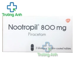 Nootropil 800mg - Thuốc điều trị suy giảm trí nhớ hiệu quả của Ý