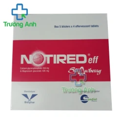 Notired Eff Strawberry - Thuốc điều trị thần kinh của Bidiphar