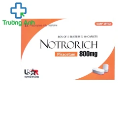 Notrorich - thuốc điều trị chóng mặt, suy giảm trí nhớ kém tập trung