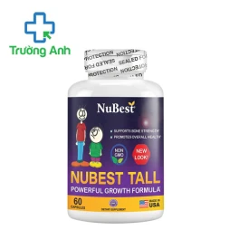 Nubest Tall - Viên uống bổ sung canxi và vitamin D3 hiệu quả