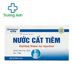 Nước cất tiêm HD Pharma - Dung dịch pha tiêm hiệu quả