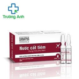 Nước cất tiêm 5ml Danapha - Dung môi pha tiêm hiệu quả