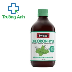 Nước Diệp Lục Swisse Chlorophyll 500ml (vị bạc hà) - Giúp bổ sung chất xơ của Úc 