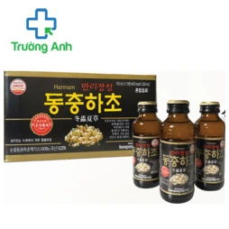 Nước uống đông trùng hạ thảo Hannam Medipharm giúp tăng cường sức khỏe