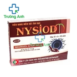 Nysiod-M - Viên đặt điều trị viêm âm đạo hiệu quả