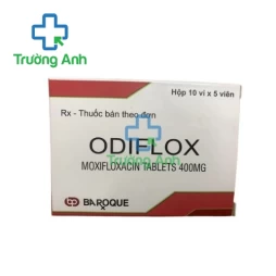 Odiflox 400mg Baroque - Thuốc điều trị nhiễm khuẩn hiệu quả