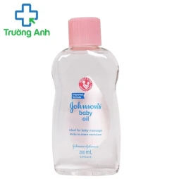 Dầu Massage  và dưỡng ẩm Johnson's baby oil (200ml)