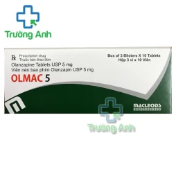 Olmac 5 - Thuốc điều trị tâm thần phân liệt hiệu quả của Macleods