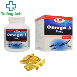 OMEGA - 3 FORT USP - Hỗ trợ tim mạch và huyết áp hiệu quả