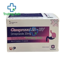 Omeprazol 20-HV USP - Thuốc điều trị loét dạ dày tá tràng hiệu quả