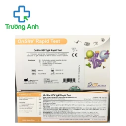 Kit thử nhanh viêm gan E OnSite HEV IgM Rapid Test (30 test)