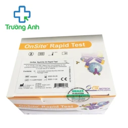 Bộ xét nghiệm nhanh giang mai OnSite Syphilis Ab Rapid Test (50 test)