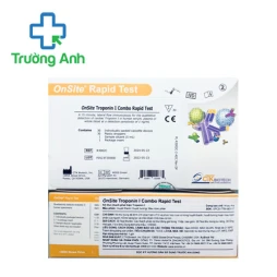 OnSite Troponin I Combo Rapid Test (30 test) phát hiện nhồi máu cơ tim