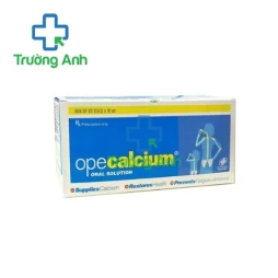 Opecalcium Oral Solution 10ml OPV - Dự phòng và điều trị thiếu vitamin, Calci hiệu quả