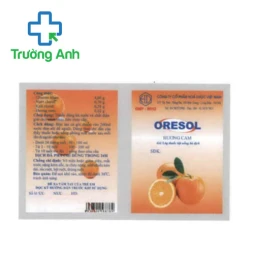 Oresol hương cam 5,6g Hóa Dược - Giúp bổ sung điện giải hiệu quả