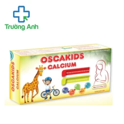 Oscakids Calcium - Hỗ trợ bổ sung canxi hiệu quả cho cơ thể